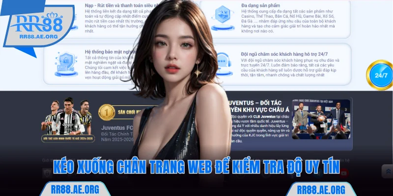 RR88 Có Uy Tín Không? Nhận Xét Công Tâm Nhất Về Nền Tảng 7 Kéo xuống chân trang web RR88 để kiểm tra độ uy tín